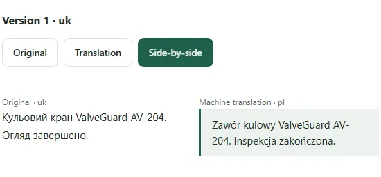Original / Translation